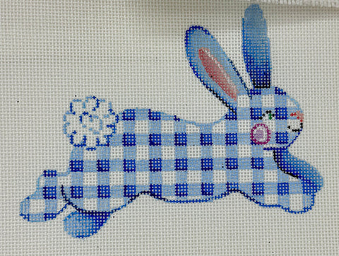 Running Bunny/Blue Gingham (Patti Mann)