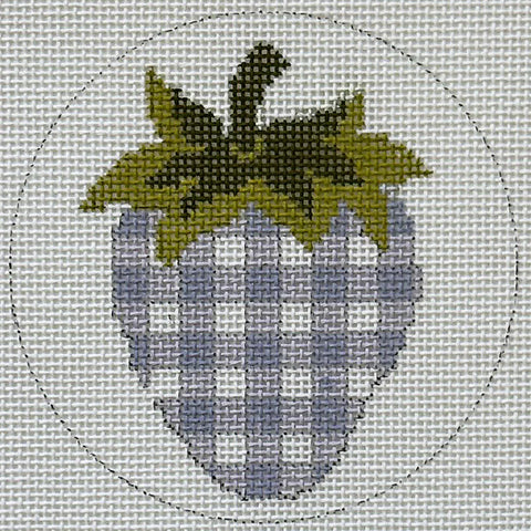 Strawberries - Purple Checks (PLD Designs)