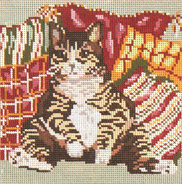 Comfy Cat - 18ct
