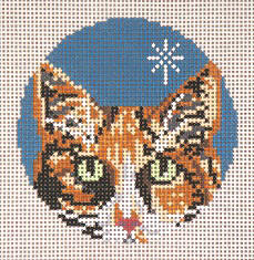 Calico Cat - Glimpse Ornament - 13ct