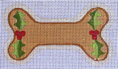 Holly Dog Bone