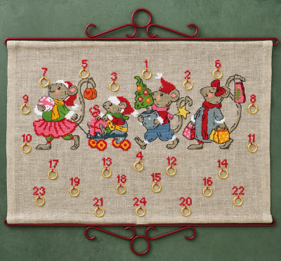 Strip of Mice Advent Calendar (Permin)