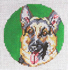 German Shepherd Ornament - 13ct