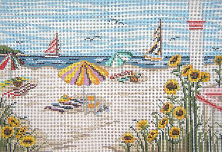 Day At The Beach, A - No Border - 13ct