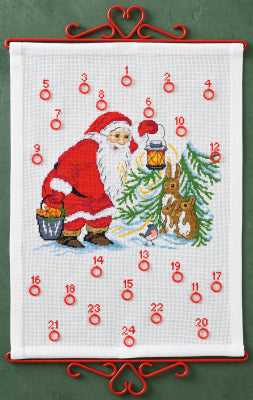 Santa & Hares Advent Calendar (Permin)