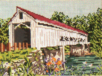 Mechanicsville Covered Bridge - 13ct