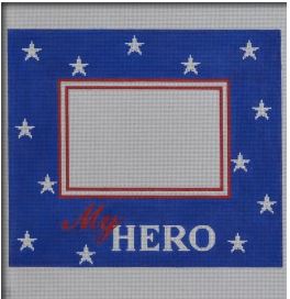 My Hero Frame - Blue Stars