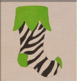 Wild Mini Stocking - Zebra