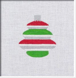 Retro Brite Spindle Tree Ornament