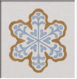 White Snowflake Ornament