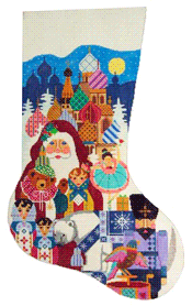 Russian Christmas Stocking