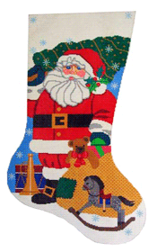 Traditional Santa Stocking