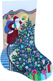 Santas Finishing Touch Stocking