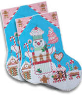 The Sweetest Of Snowmen Midi Sock