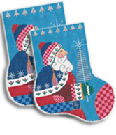 Norway Santa Midi Sock