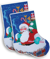 Down The Chimney Midi Sock