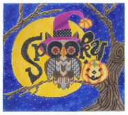 Spooky Halloween Owl