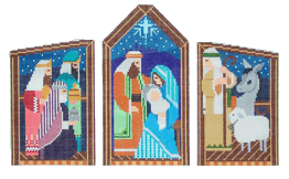 Triple Nativity Set - 18ct