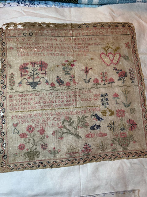 SS Harris, Heart in Hand Sampler (Cross Stitch Antiques)