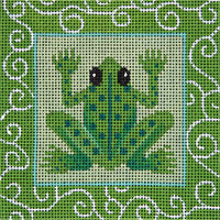 Turquoise Frog Patch