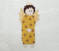 Yellow Angel Ornament