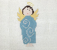 Swirl Angel Ornament