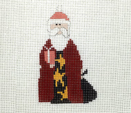 Star Santa Ornament