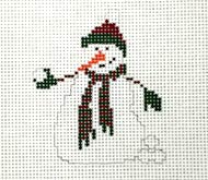Snowball Snowman Ornament