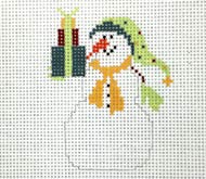 Packages Snowman Ornament