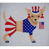 Patriotic Koko Chanel