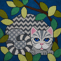 Out Cattin around w/Silver Tabby