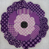 Fantasy Flower In Purple