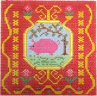 French Tile Pig