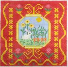 French Tile Rabbit