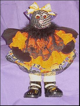 Girl Bat Shelf Sitter