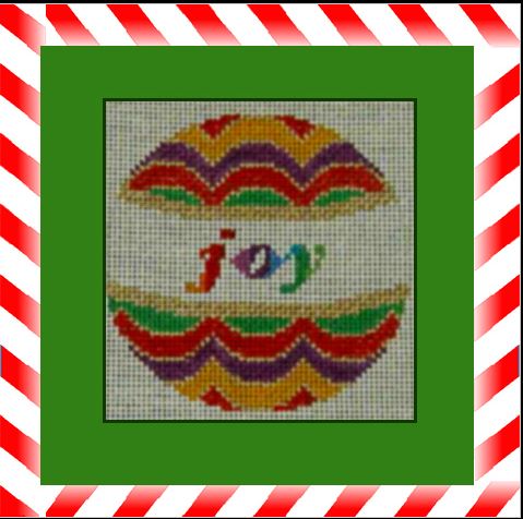 Jeweled Joy Ornament