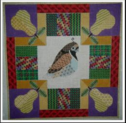 Partridge and Pears Quilt