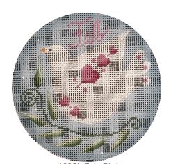 February Bird Ornament