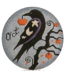October Bird Ornament