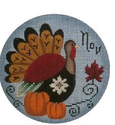 November Bird Ornament