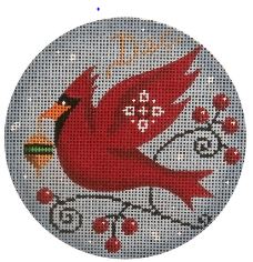 December Bird Ornament