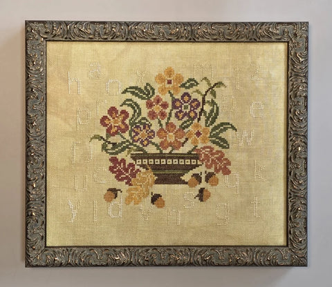 Autumn Basket Sampler (Wildflower Stitching)