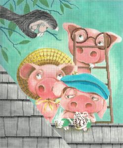 3 Lil Pigs (Meredith Collection)