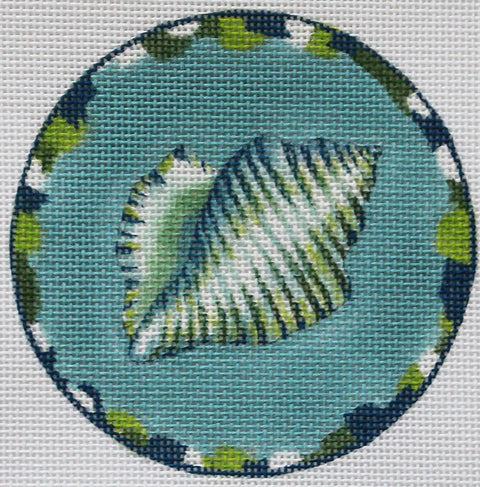 Banded Tulip Shell Round (PLD Designs)