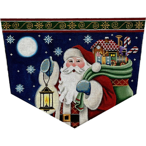 Royal Santa Stocking Cuff - 18M (Rebecca Wood)