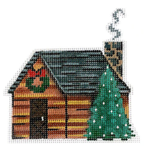 Christmas House - Log Cabin (Patti Mann)
