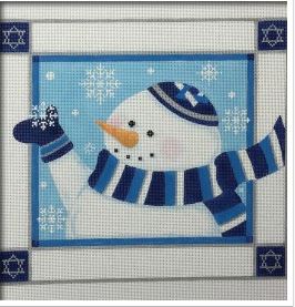 Yarmulka Snowman