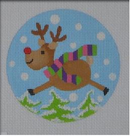 Flying Reindeer Ornament