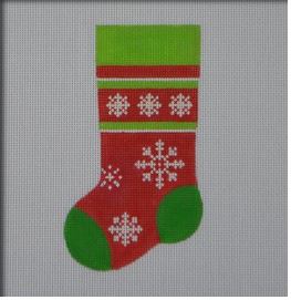 Snowflake Mini Stocking