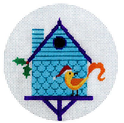 Blue Birdhouse